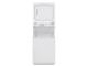 24" GE Unitized Spacemaker Washer And Gas Dryer - GUD24GSSMWW