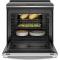 30" GE Profile 5.3 Cu. Ft. Slide-In Induction Range With Wifi - PCHS920YMFS