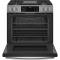 30" GE Profile 5.6 Cu. Ft. Slide-In Convection Gas Range With WiFi Connect In Stainless Steel - PCGS930YPFS