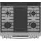 30" GE Profile 5.7 Cu. Ft. Dual Fuel Slide-in Range With Wifi In Stainless Steel - PC2S930YPFS