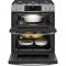 30" GE Profile Slide-In Double Oven Gas Range With Wifi In Stainless Steel - PCGS960YPFS