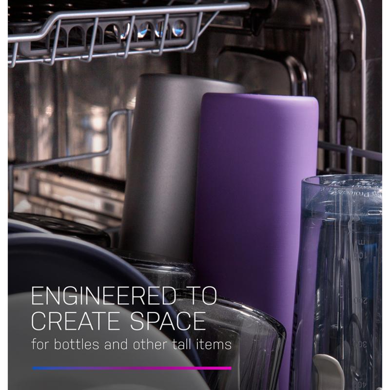 24" GE Profile 45 dBA Fingerprint Resistant Stainless Steel Top Control Dishwasher - PDT705SYWFS
