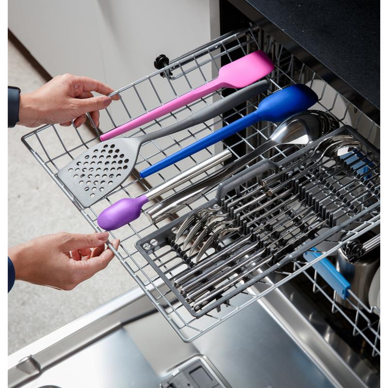 24" GE Profile 45 dBA Fingerprint Resistant Stainless Steel Top Control Dishwasher - PDT705SYWFS