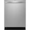 24" GE Profile 45 dBA Fingerprint Resistant Stainless Steel Top Control Dishwasher - PDT705SYWFS