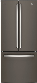 30" GE Profile 20.8 Cu. Ft. French Door Bottom-Mount With Factory Installed Icemaker - PNE21NMLKES