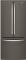 30" GE Profile 20.8 Cu. Ft. French Door Bottom-Mount With Factory Installed Icemaker - PNE21NMLKES