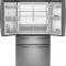 36" GE Profile 28.7 Cu. Ft. 4-door French-Door Refrigerator in Fingerprint Resistant Stainless Steel - PGE29BYTFS