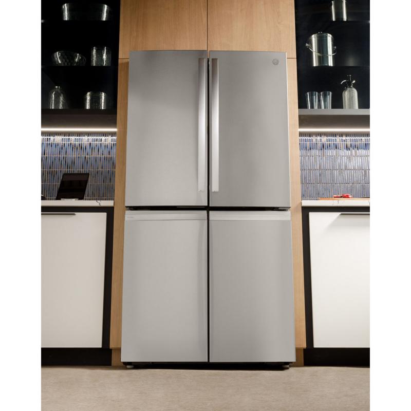 36" GE Profile 28.4 Cu. Ft. 4-Door French Door Refrigerator - PAD28BYTFS