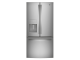 33" GE Profile 24.8 Cu.Ft. Bottom Mount French-Door Refrigerator in Fingerprint Resistant Stainless Steel - PFE24HYRCFS
