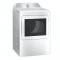 27" GE Profile 7.4 Cu. Ft. Gas Dryer in White - PTD60GBSRWS