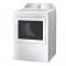 27" GE Profile 7.4 Cu. Ft. Gas Dryer in White - PTD60GBSRWS