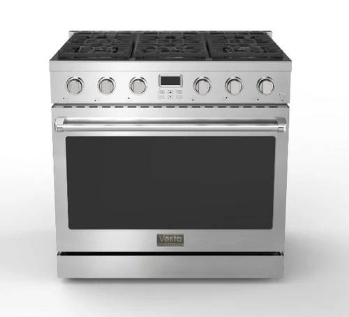 36" Vesta Alberta Full Gas Range - VRG-ALBERTA-36SS