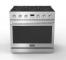 36" Vesta Alberta Full Gas Range - VRG-ALBERTA-36SS