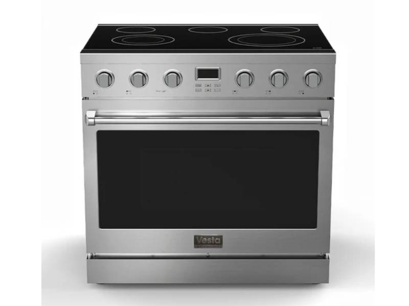 36" Vesta BC Professional Freestanding Electric Range - VRE-BC-36SS