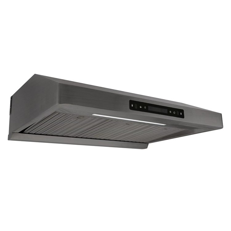 36" Vesta Alexandria 860 CFM Under Cabinet Range Hood in Black Stainless Steel  - VRH-ALEXANDRIA-36BS