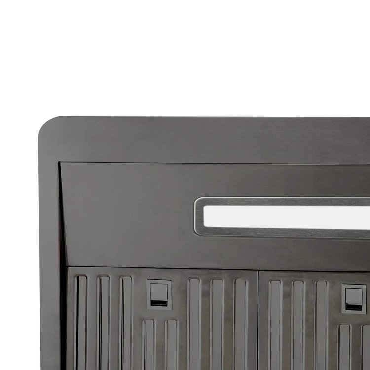 36" Vesta Alexandria 860 CFM Under Cabinet Range Hood in Black Stainless Steel  - VRH-ALEXANDRIA-36BS