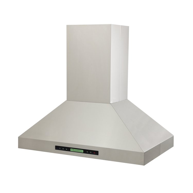36" Vesta Prague 900CFM Stainless Steel Island Range Hood - VRH-PRAGUE-36SS