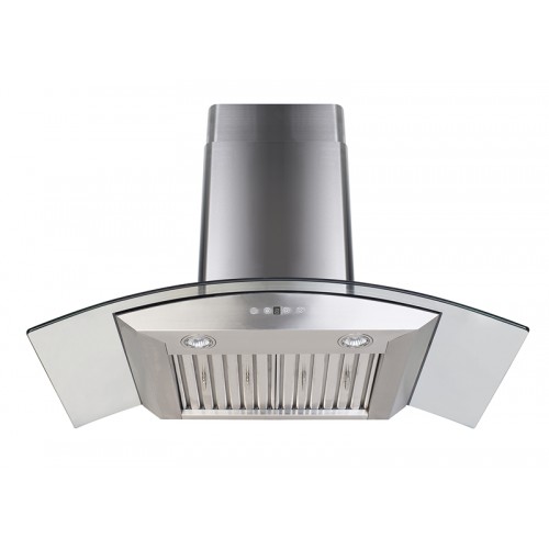 36" Vesta Vienna Wide Stainless Steel Island Range Hood - VRH-VIENNA-36SS