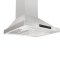 36" Vesta Brussels 800 CFM Wall Mount Range Hood in Stainless Steel - VRH-BRUSSELS-36SS