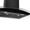 30" Vesta Amsterdam 800 CFM Wall Mount Range Hood in Black Stainless Steel - VRH-AMSTERDAM-30BS