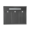 30" Vesta Brussels 800 CFM Wall Mount Range Hood in Black Stainless Steel - VRH-BRUSSELS-30BS