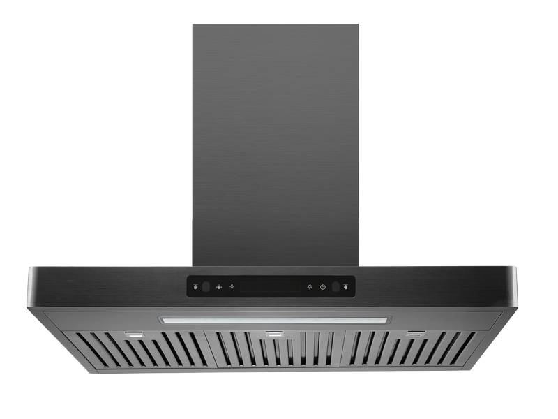 36" Vesta Copenhagen 800 CFM Wall Mount Range Hood in Black Stainless Steel  - VRH-COPENHAGEN-36BS