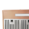 36" Vesta Copenhagen 800 CFM Wall Mount Range Hood in Gold Stainless Steel - VRH-COPENHAGEN-36GS