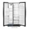 33" Whirlpool 21 Cu. Ft. Side-by-Side Refrigerator in Black  - WRS331SDHB