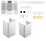 30" Vesta Rome 800 CFM Wall Mount Range Hood in Stainless Steel - VRH-ROME-30SS