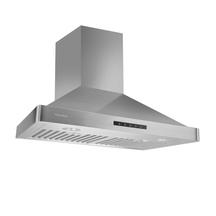30" Vesta Milan 800 CFM Wall Mount Range Hood in Stainless Steel - VRH-MILAN-30SS