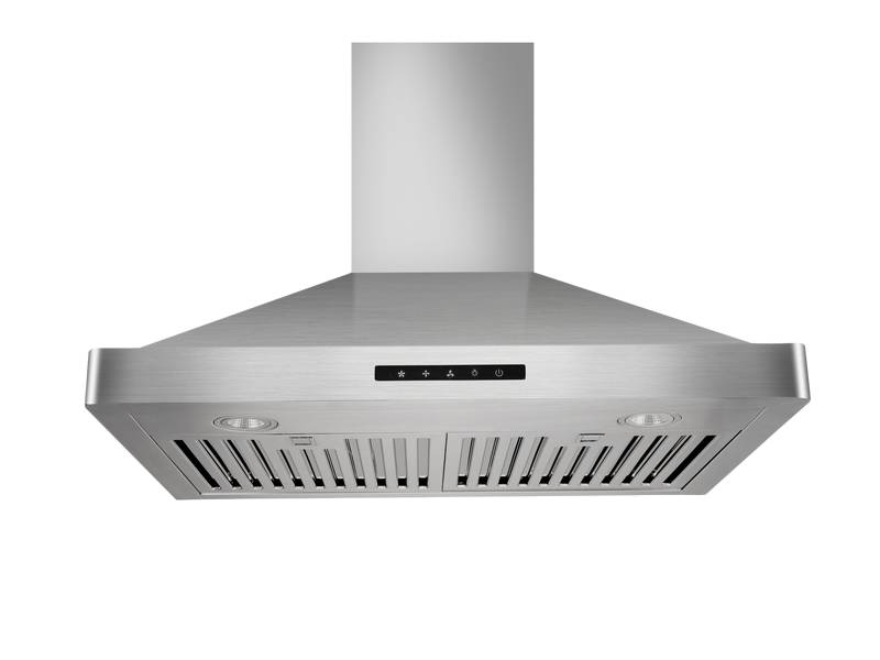 30" Vesta Milan 800 CFM Wall Mount Range Hood in Stainless Steel - VRH-MILAN-30SS