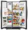 33" Whirlpool 21 Cu. Ft. Side-by-Side Refrigerator in Black  - WRS331SDHB