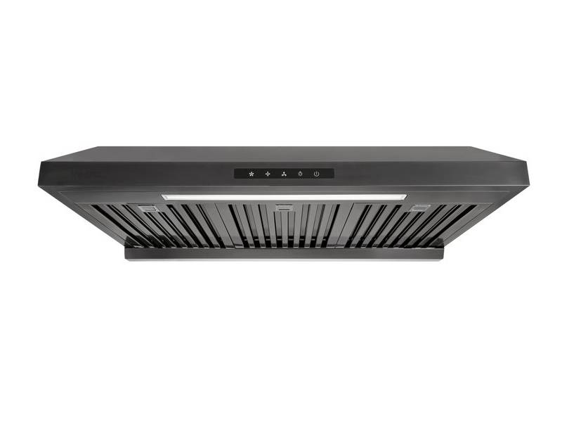 30" Vesta Arlington 850 CFM Under Cabinet Range Hood in Black Stainless Steel - VRH-ARLINGTON-30BS