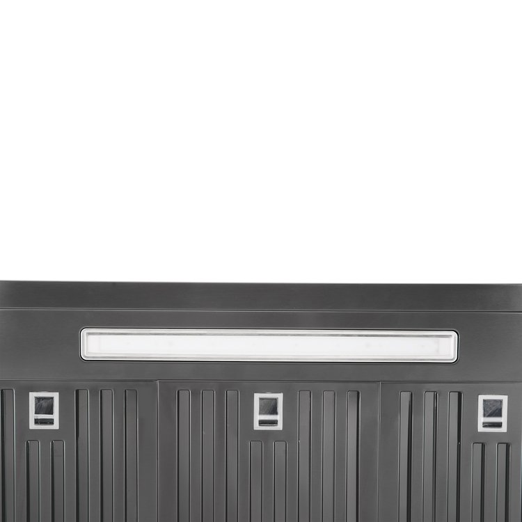 30" Vesta Arlington 850 CFM Under Cabinet Range Hood in Black Stainless Steel - VRH-ARLINGTON-30BS