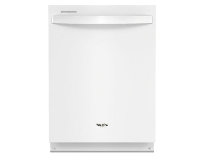 24" Whirlpool Large Capacity Dishwasher With Tall Top Rack In White - WDT740SALW