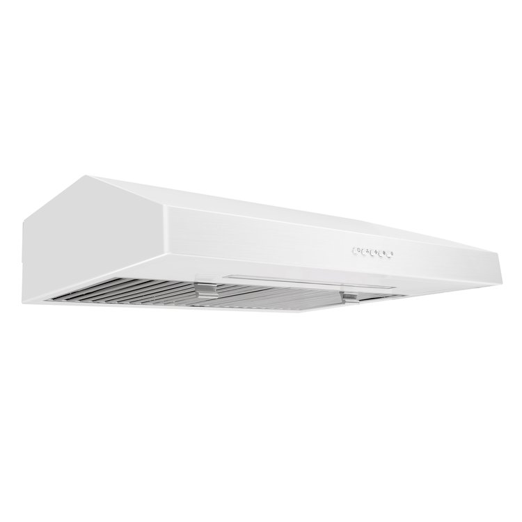 30" Vesta Chicago 750 CFM Under Cabinet Range Hood in  White - VRH-CHICAGO-30WH