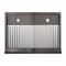 30" Vesta Atlanta Under Cabinet Range Hood - VRH-Atlanta-30BS