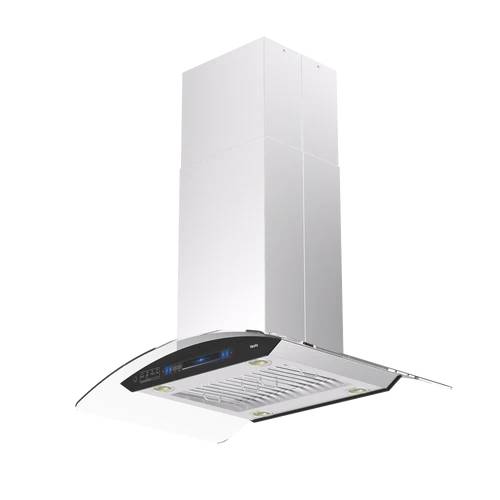36" Vesta Island Range Hood in Stainless Steel - VRH-BELGRADE-36SS