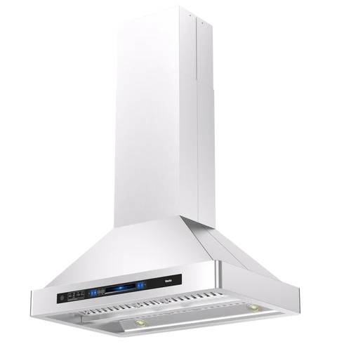 36" Vesta Bratislava Island Range Hood in Stainless Steel - VRH-BRATISLAVA-36SS