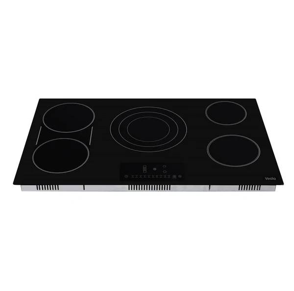 36" Vesta Maine Electric Cooktop with Bridge Element - VCE-MAINE-36SS