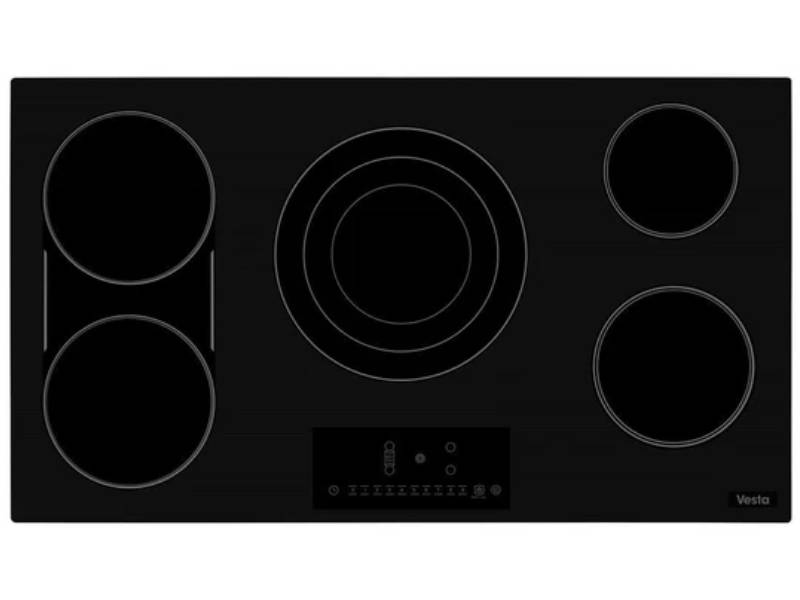 36" Vesta Maine Electric Cooktop with Bridge Element - VCE-MAINE-36SS