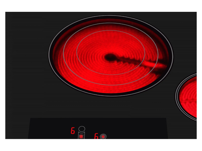 30" Vesta Maine Electric Ceramic Cooktop with Bridge Element - VCE-MAINE-30BK