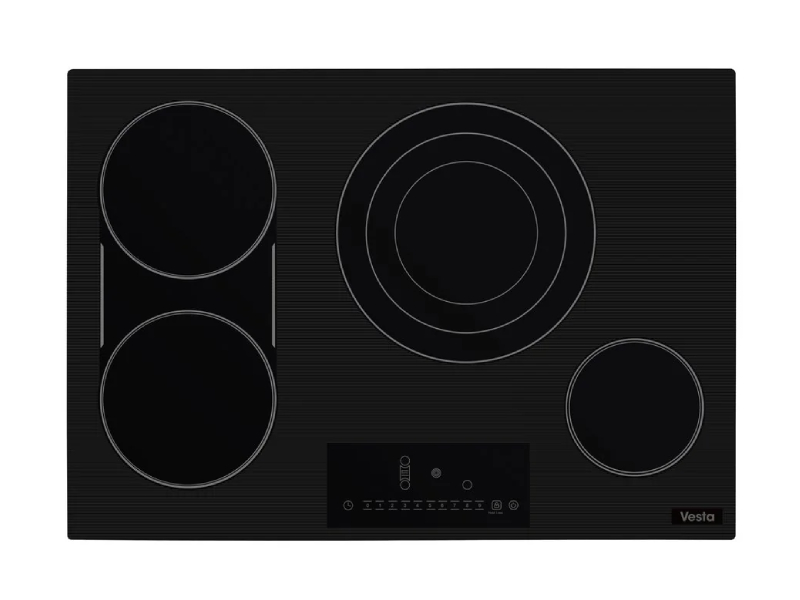 30" Vesta Maine Electric Ceramic Cooktop with Bridge Element - VCE-MAINE-30BK