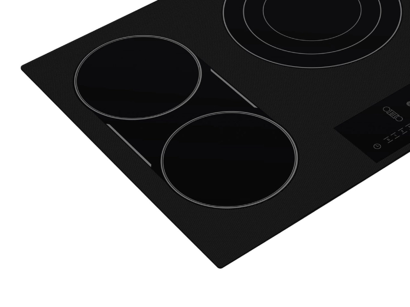30" Vesta Maine Electric Ceramic Cooktop with Bridge Element - VCE-MAINE-30SS