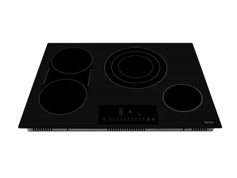 30" Vesta Maine Electric Ceramic Cooktop with Bridge Element - VCE-MAINE-30SS