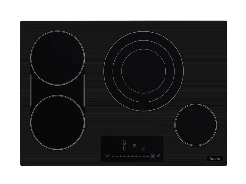30" Vesta Maine Electric Ceramic Cooktop with Bridge Element - VCE-MAINE-30SS