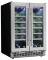 24” Silhouette  Napa  French Door Wine Cooler - DWC047D1BSSPR