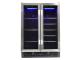 24" Silhouette French Door Beverage Center - SBC051D1BSS