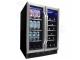 24" Silhouette French Door Beverage Center - SBC051D1BSS