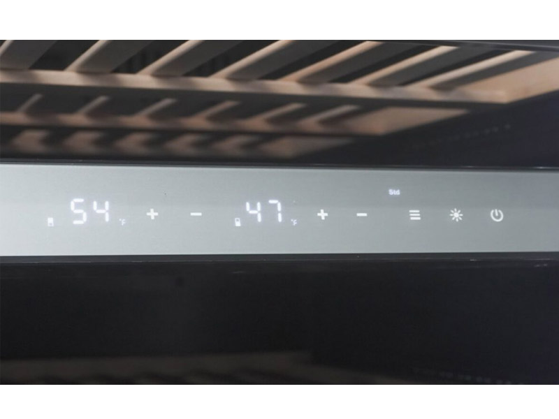 23" Silhouette Built-in Column 129 Bottles Wine Cooler - SPRWC140D1SS